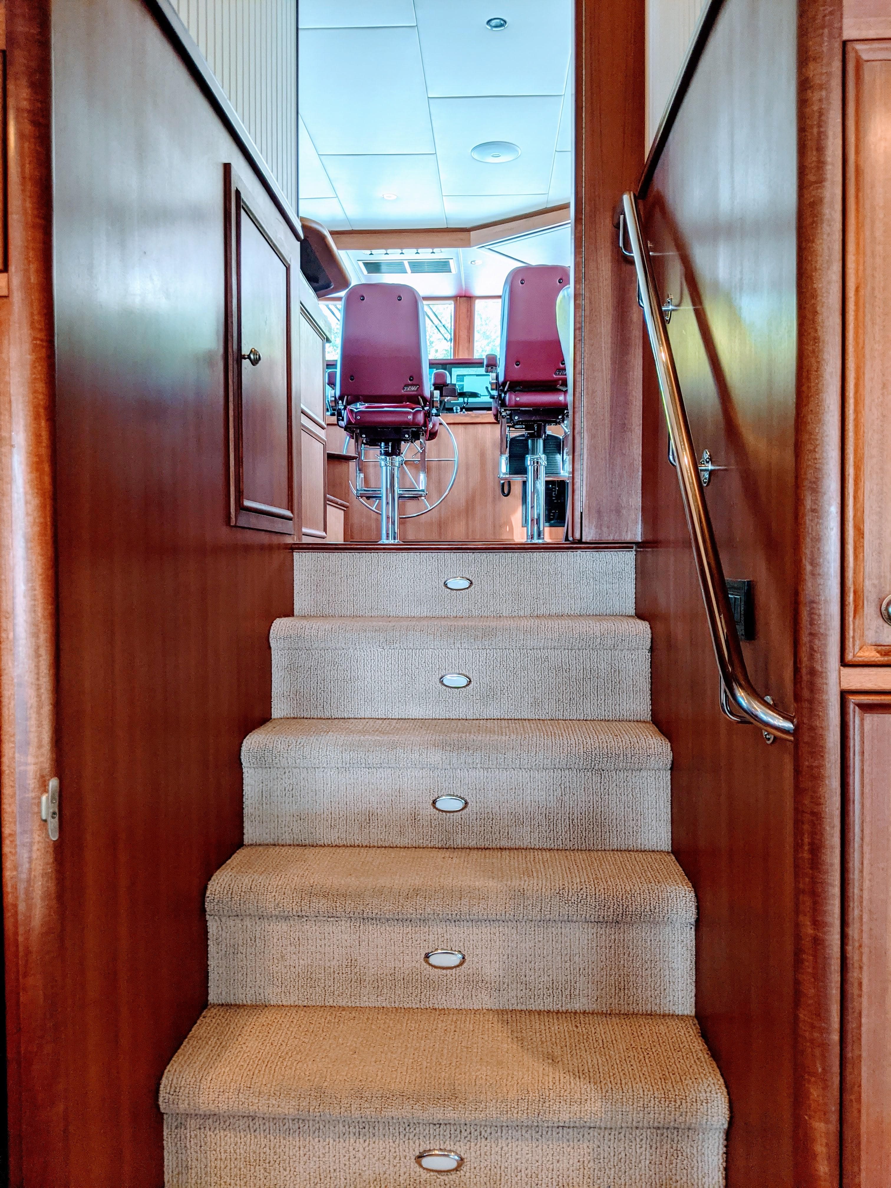 Stairway to Pilothouse