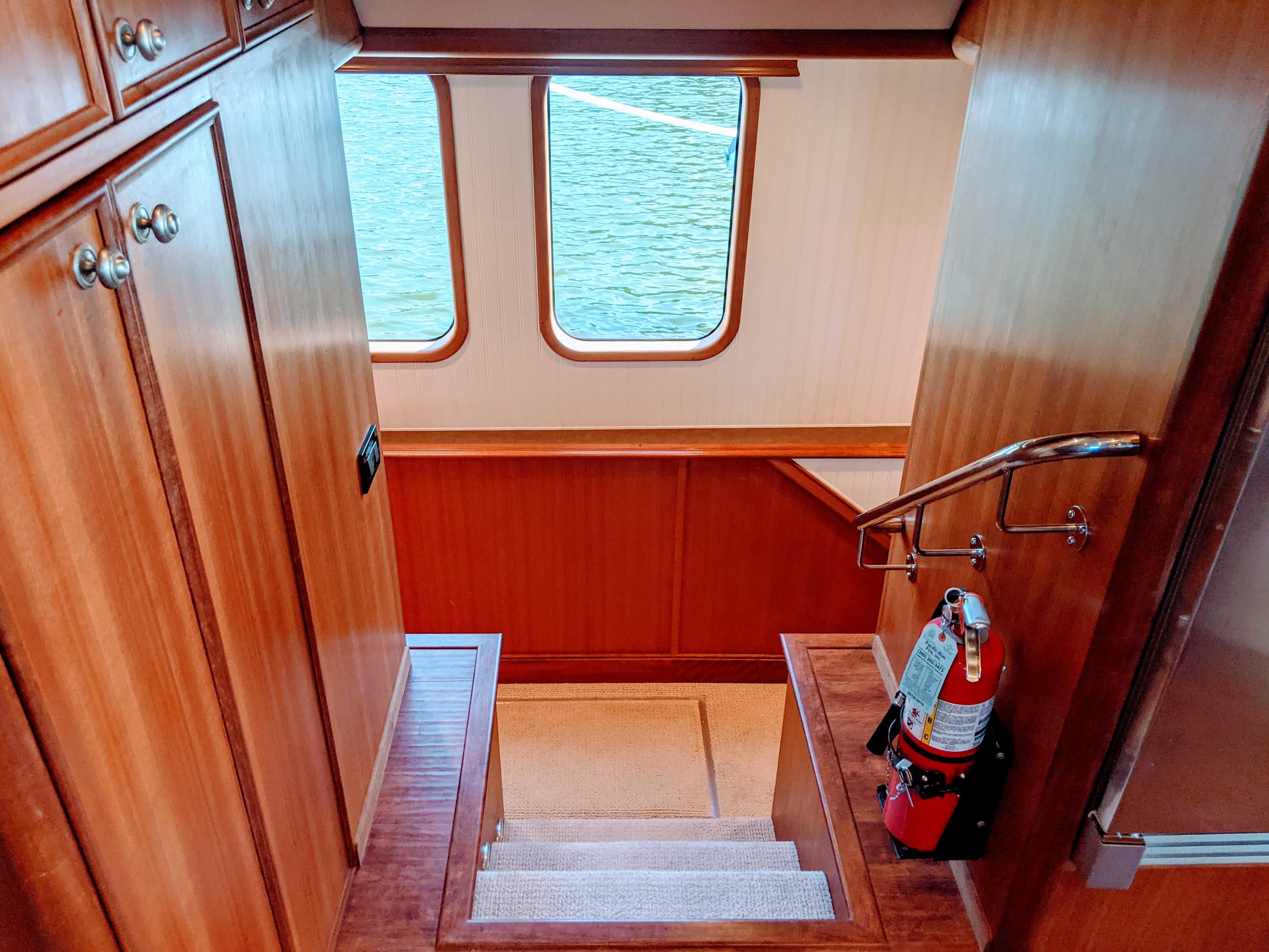 Stairway Below to Master and Guest SR